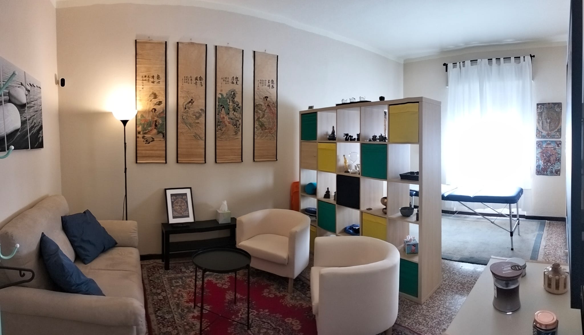 Stanza individuali con lettino